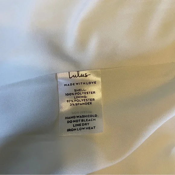 Lulus Adorable Arrival White Backless Floral Applique
Mini Dress Small - Picture 7 of 10